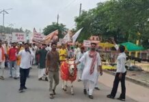 देशभर में गौ हत्या पर पूर्ण प्रतिबंध की मांग, टीकमगढ़ में साधु-संतों ने किया महामंत्र जाप, राष्ट्रपति-प्रधानमंत्री के नाम सौंपा ज्ञापन