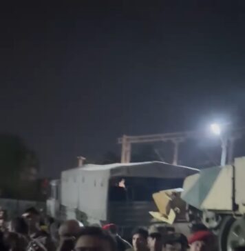 बबीना में भीषण सड़क हादसा: सेना के भारी वाहन की चपेट में आने से महिला और 10 वर्षीय बच्ची की मौत